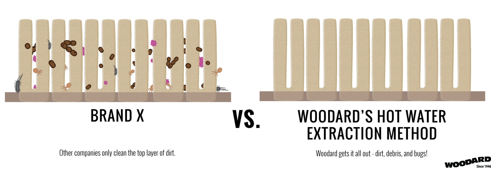 How dirty are my carpets? Woodard