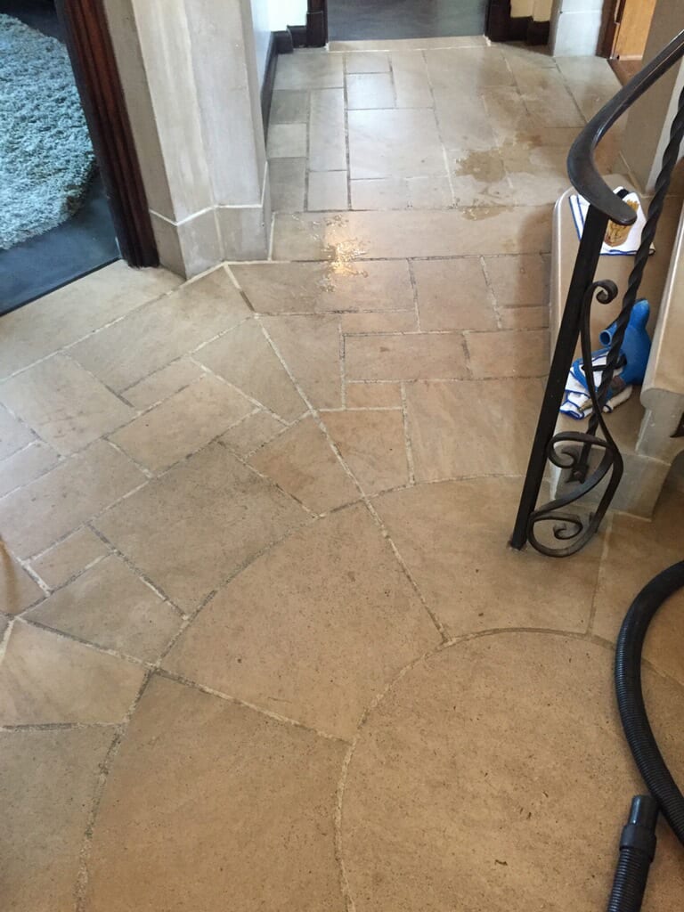tile and grout dirty